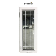 America style Casement Window with Grille removable screen Crank Window Supplier